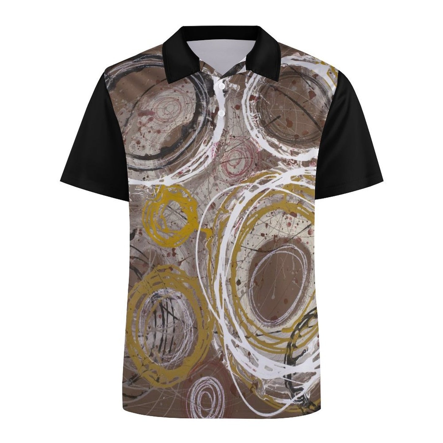 Celestial Spirals, (BSL)-Men's Polo Shirt