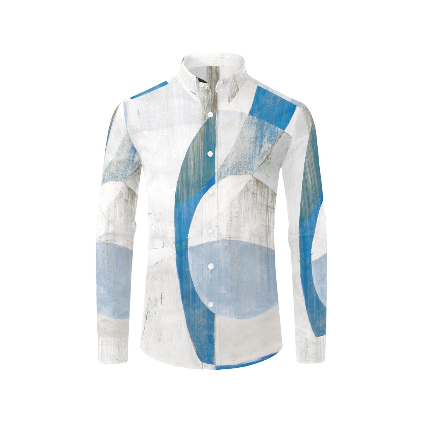 Caribbean Inlays-Men's Long Sleeve Shirt