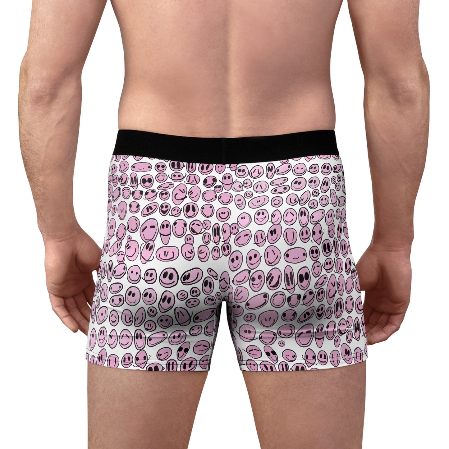 PINK SMILES - Men's Boxer Briefs