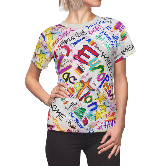 European Vacation - Women's Cut & Sew Tee