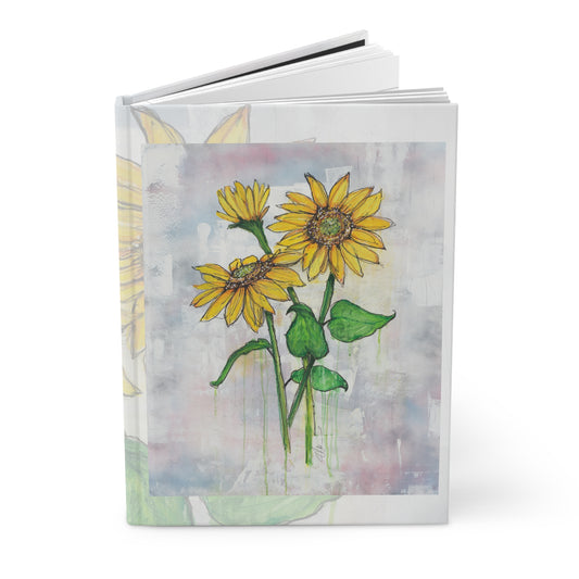 Sunflowers of Ukraine - Hardcover Journal