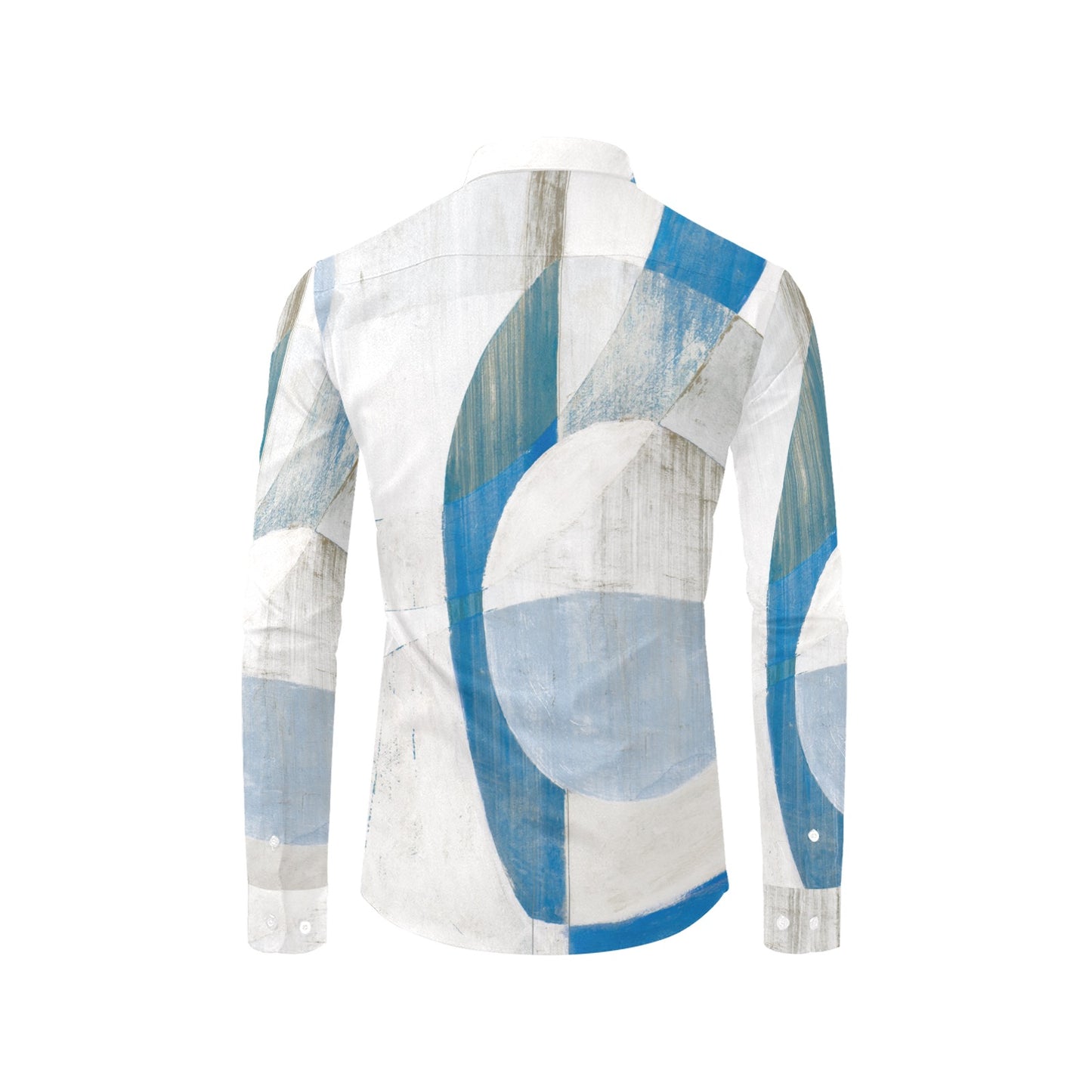 Caribbean Inlays-Men's Long Sleeve Shirt