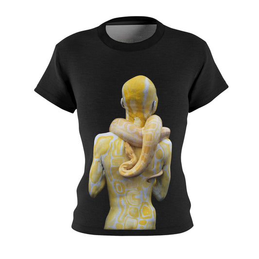 Albino Burmese Python - Women's Cut & Sew Tee