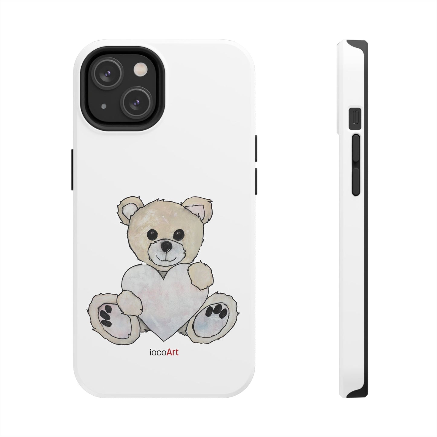 Teddy Bear, Blonde - Tough Phone Cases
