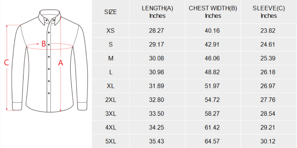 Spring Inlays-Men's Long Sleeve Shirt