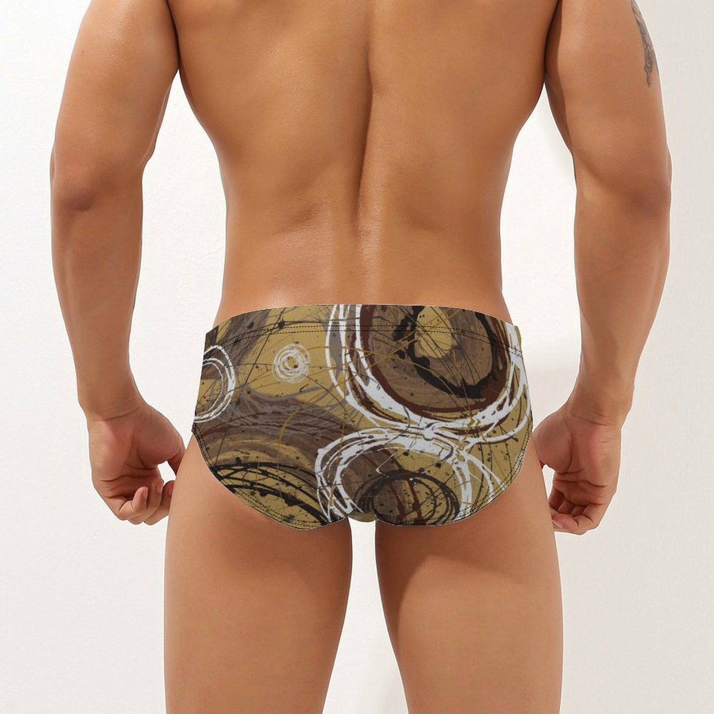 Celestial Spirals, ll - Men's Swim Briefs